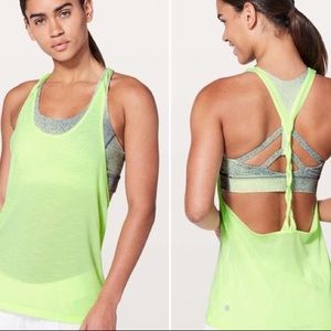 Lululemon neon green Size 4